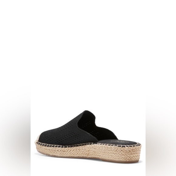 Cole Haan Womens Cloudfeel Black Kint Espadrilles Shoes Mules Slides - Picture 6 of 11